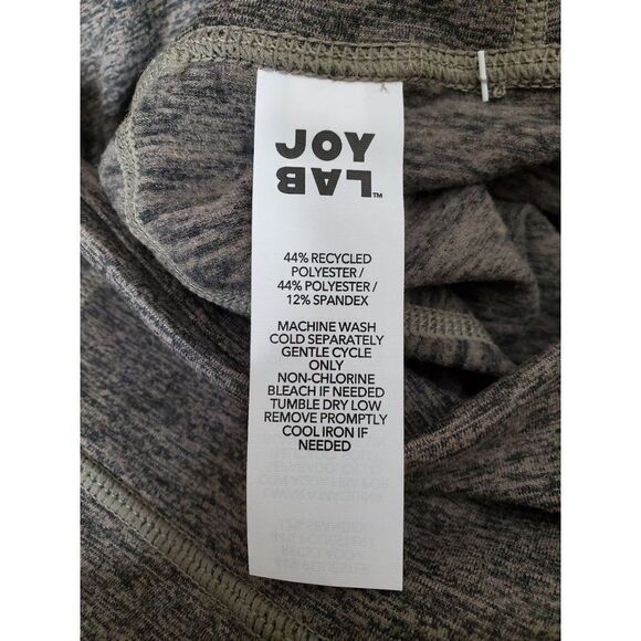 Joy Lab Space Dye 7/8 Workout Athletic Leggings Tights in Disco Brown - Picture 7 of 7